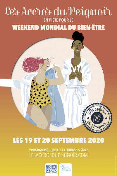 Les Accros du Peignoir et le World Wellness Weekend