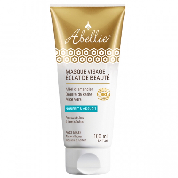 MASQUE ECLAT DE BEAUTÉ BIO AU MIEL D'AMANDIER - ABELLIE