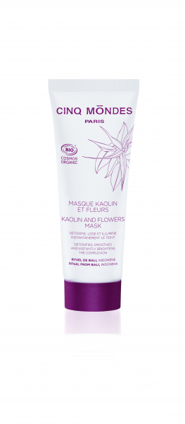 Masque au Kaolin & Fleurs des Cinq Mondes