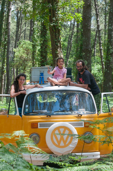 Lily, Mylène et Julien