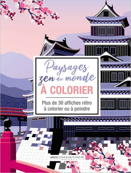 Paysages Zen du monde à COLORIER