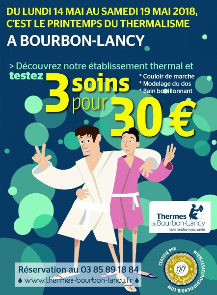 Le Printemps du Thermalisme à Bourbon-Lancy